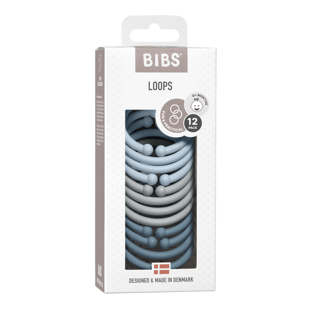 Bibs Loops - 12'li Baby Blue / Cloud / Petrol